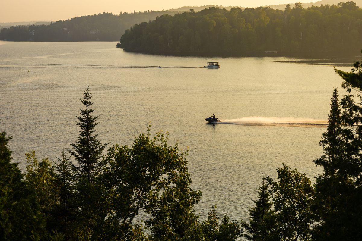 Jet ski a Saint-Michel-des-Saints Quebec